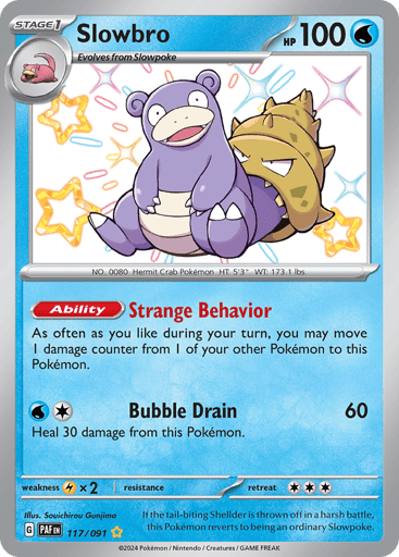 Slowbro - Paldean Fates 117