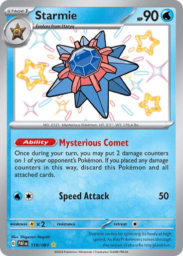 Starmie - Paldean Fates 119