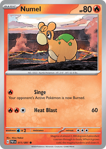 Numel - Paldean Fates 11
