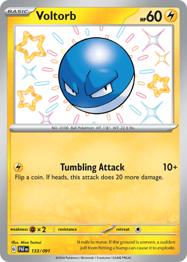 Voltorb - Paldean Fates 133
