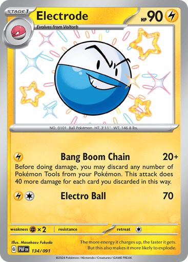Electrode - Paldean Fates 134