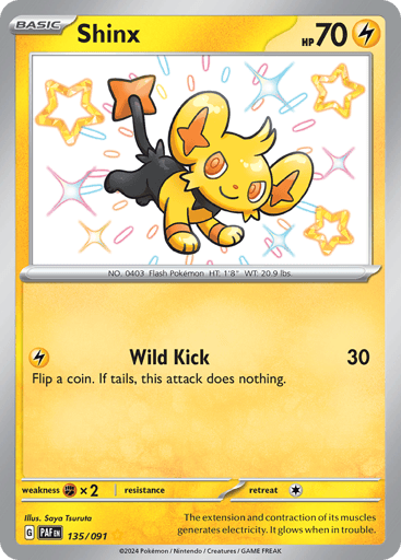 Shinx - Paldean Fates 135