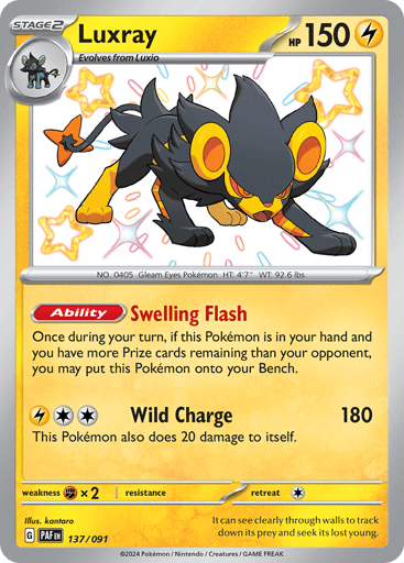 Luxray - Paldean Fates 137