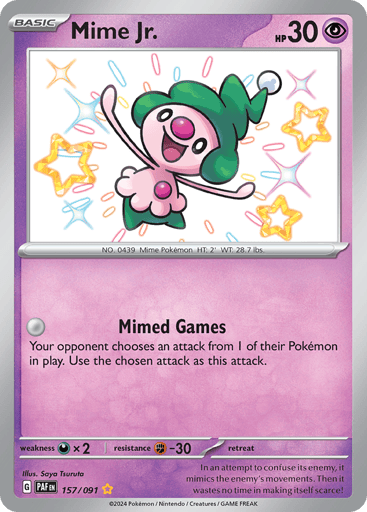 Mime Jr. - Paldean Fates 157