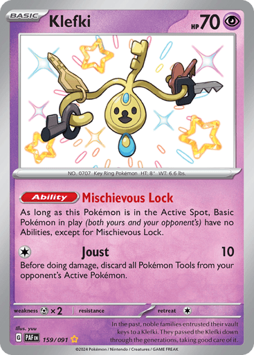 Klefki - Paldean Fates 159