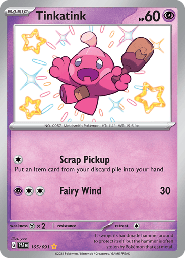 Tinkatink - Paldean Fates 165