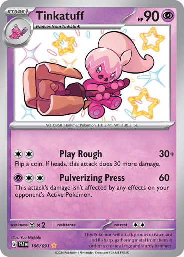 Tinkatuff - Paldean Fates 166