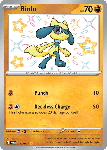 Riolu - Paldean Fates 173