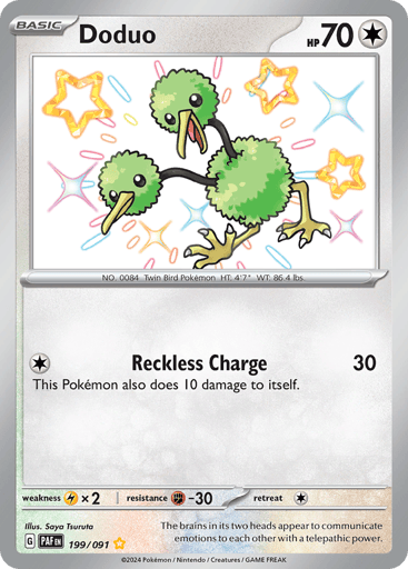 Doduo - Paldean Fates 199