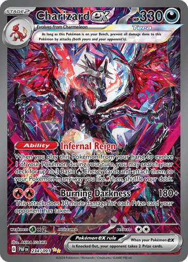 Charizard ex - Paldean Fates 234