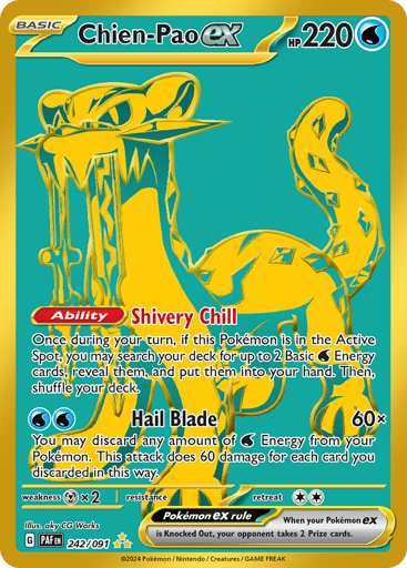 Chien-Pao ex - Paldean Fates 242