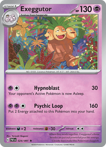 Exeggutor - Paldean Fates 24