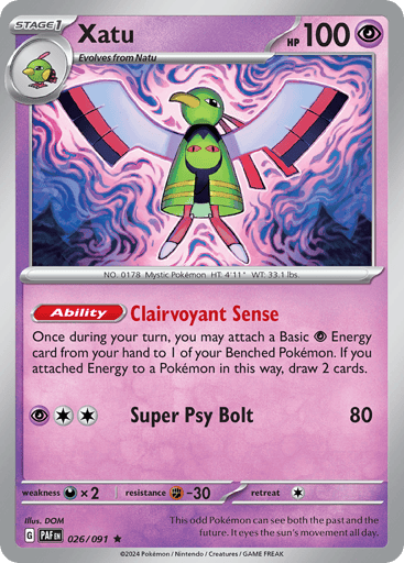 Xatu - Paldean Fates 26