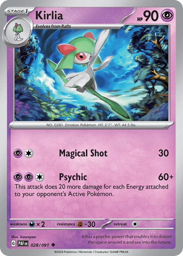 Kirlia - Paldean Fates 28