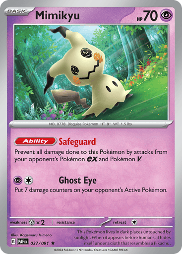 Mimikyu - Paldean Fates 37