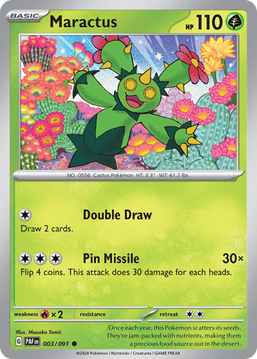 Maractus - Paldean Fates 3
