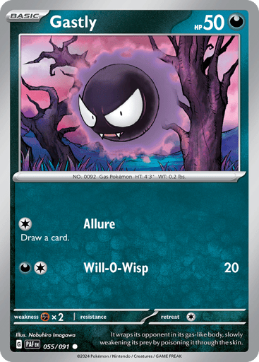 Gastly - Paldean Fates 55