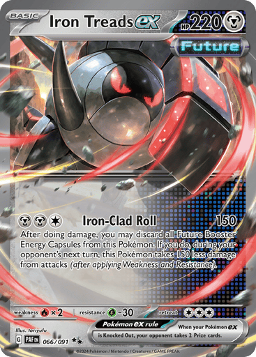Iron Treads ex - Paldean Fates 66