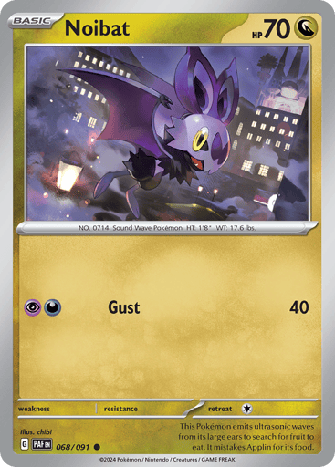 Noibat - Paldean Fates 68