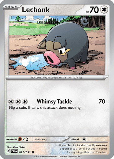 Lechonk - Paldean Fates 71