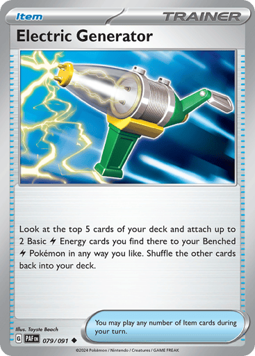 Electric Generator - Paldean Fates 79