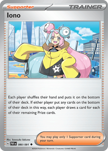 Iono - Paldean Fates 80