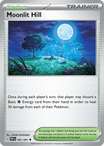 Moonlit Hill - Paldean Fates 81