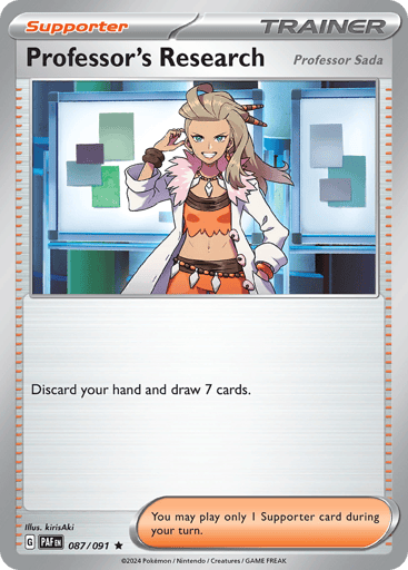 Professor's Research - Paldean Fates 87