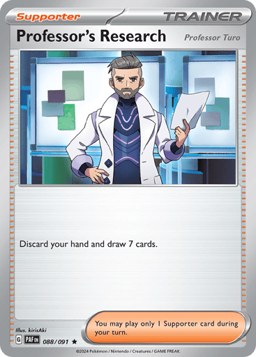Professor's Research - Paldean Fates 88
