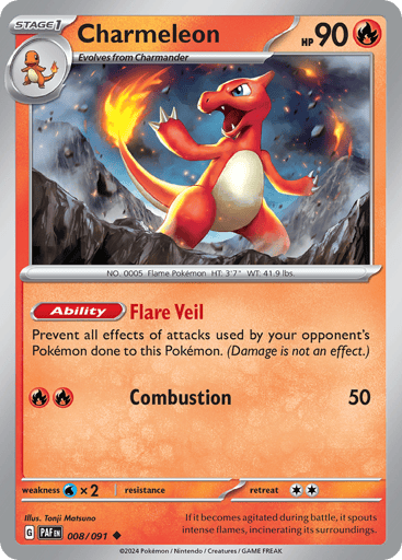 Charmeleon - Paldean Fates 8