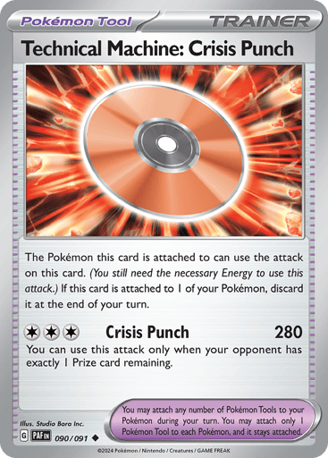 Technical Machine: Crisis Punch - Paldean Fates 90