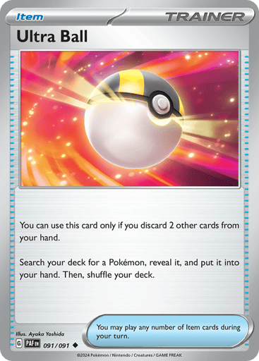 Ultra Ball - Paldean Fates 91