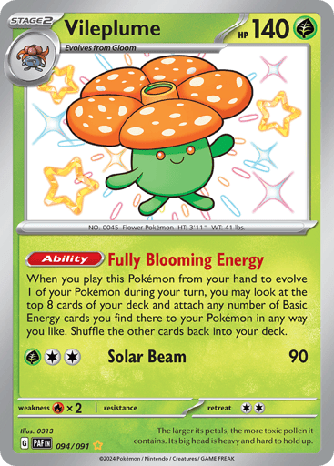 Vileplume - Paldean Fates 94