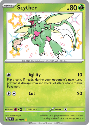 Scyther - Paldean Fates 95