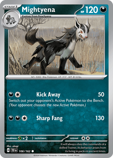 Mightyena - Temporal Forces 106
