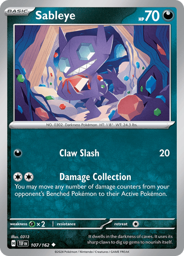Sableye - Temporal Forces 107