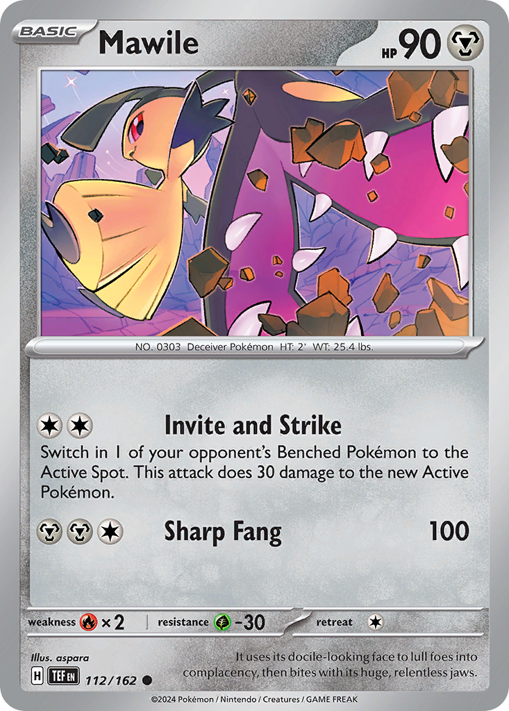 Mawile – Temporal Forces 112/162 Pokémon card