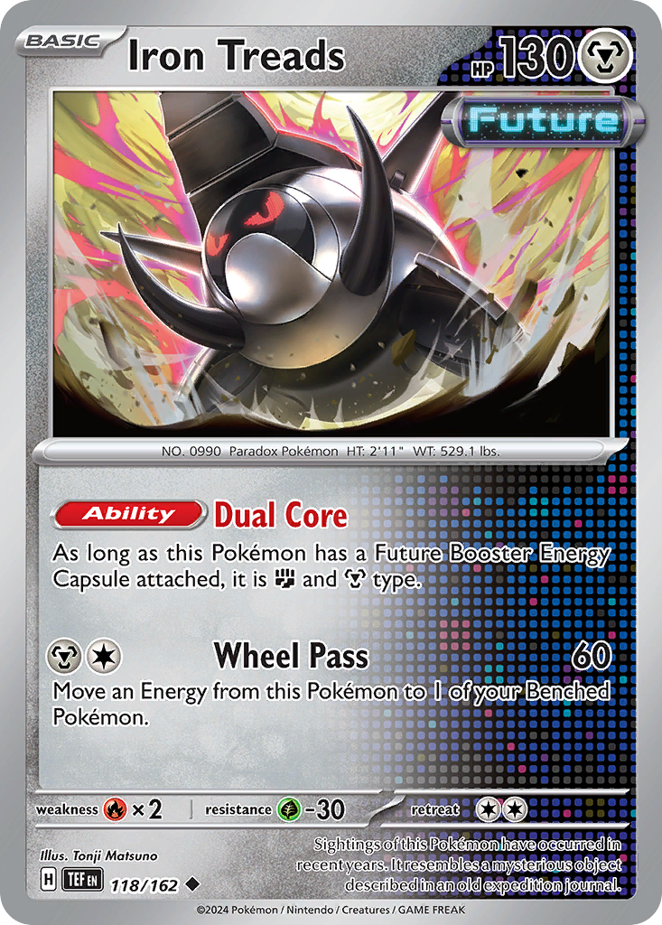 Iron Treads – Temporal Forces 118/162 Pokémon card
