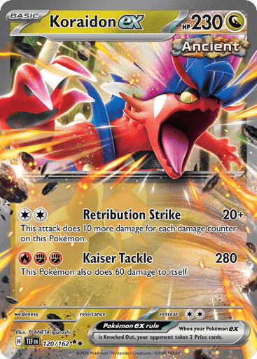 Koraidon ex - Temporal Forces 120