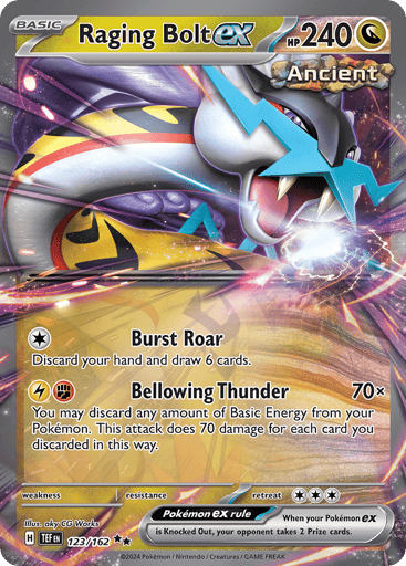Raging Bolt ex - Temporal Forces 123