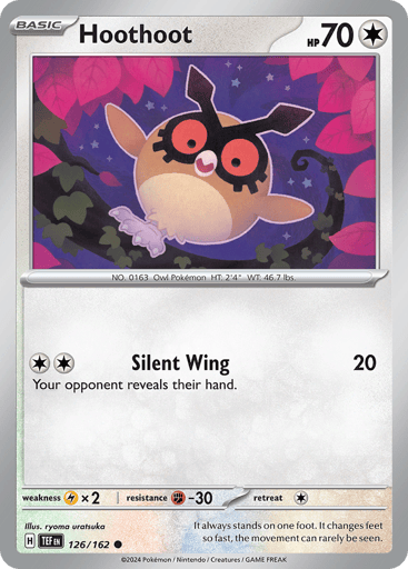 Hoothoot - Temporal Forces 126