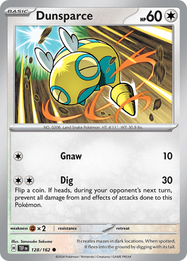 Dunsparce - Temporal Forces 128