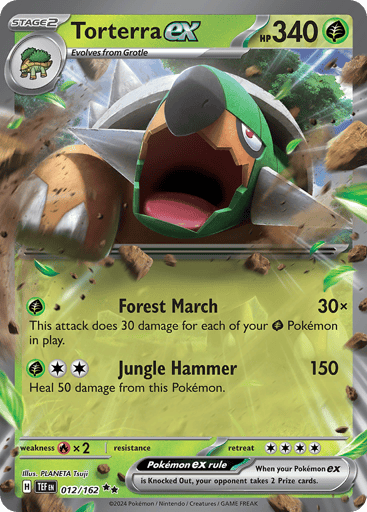 Torterra ex - Temporal Forces 12