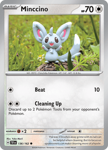 Minccino - Temporal Forces 136