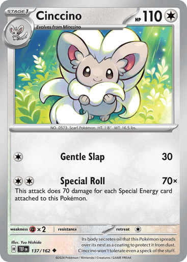 Cinccino - Temporal Forces 137