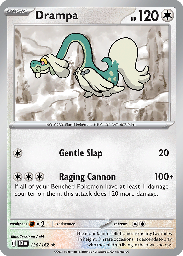 Drampa – Temporal Forces 138/162 Pokémon card