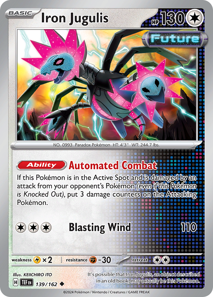 Iron Jugulis – Temporal Forces 139/162 Pokémon card