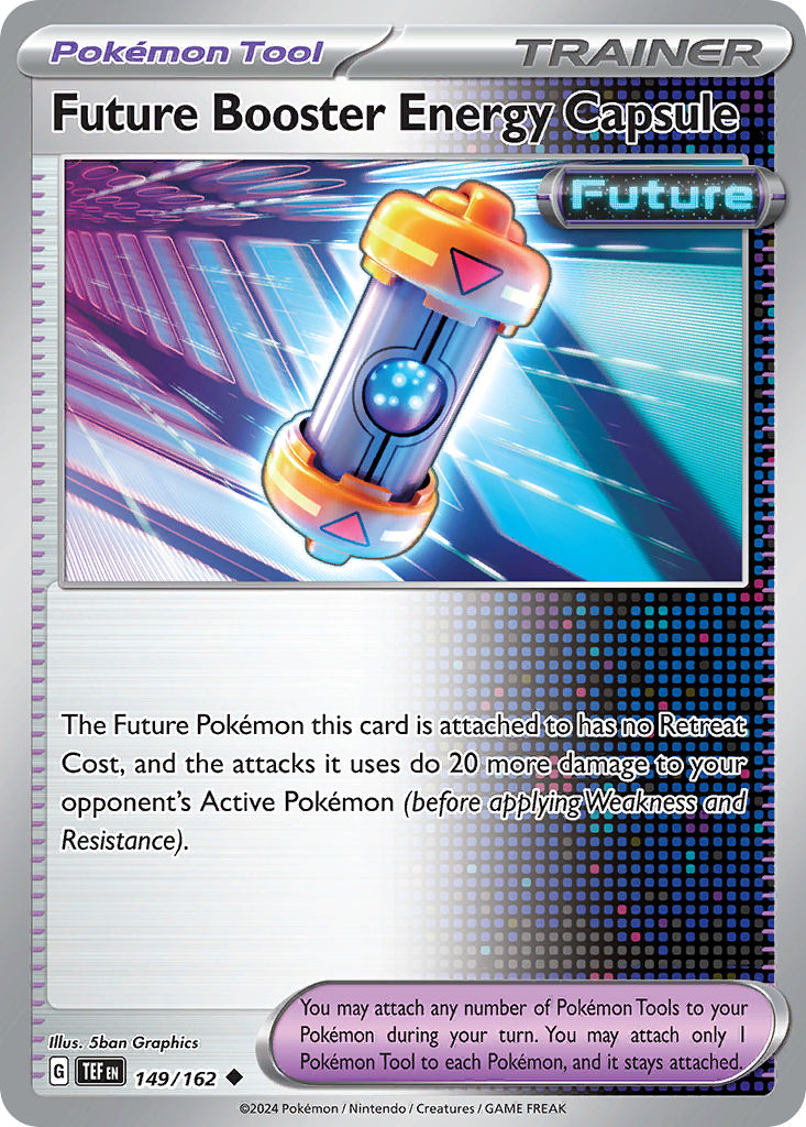 Future Booster Energy Capsule – Temporal Forces 149/162 Pokémon card