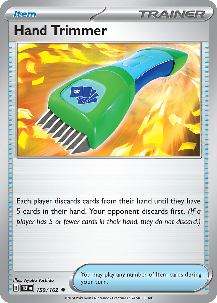 Hand Trimmer – Temporal Forces 150/162 Pokémon card