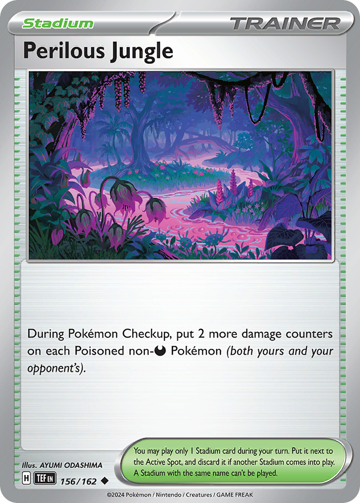 Perilous Jungle – Temporal Forces 156/162 Pokémon card